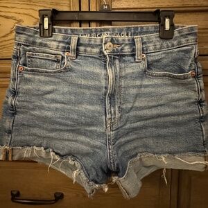 American Eagle Denim Mom Shorts